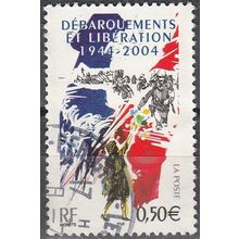 France 2004 Michel 3819 O Cote (2008) 1.00 € 60ème anniversaire de la Libération
