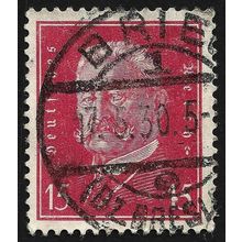 GERMANY 1928 15pf Sc#374 - USED @M611