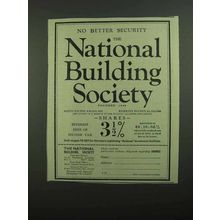 1939 National Building Society Ad - No Better Security