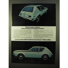1970 American Motors Gremlin Car Ad - A Revolution