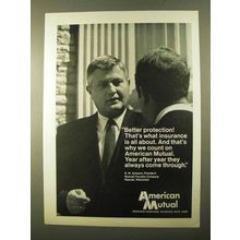 1970 American Mutual Ad - Better Protection!