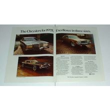 1975 Chrysler Imperial, New Yorker, Cordoba Car Ad