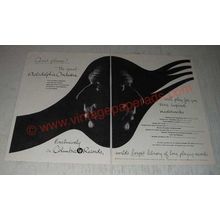 1952 Columbia Records Ad - Quiet please! The great Philadelphia Orchestra