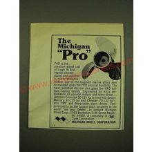 1973 Michigan Wheel Corporation Pro Propeller Ad