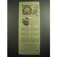 1948 Ministry of Food Ad - To serve on summer evenings