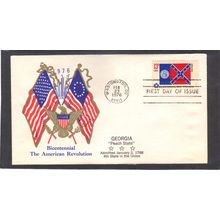FDC Boerger Cachets 1636 13c Georgia (Cachet-U/A) CV00690