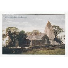 Sompting Church Postcard West Sussex Celesque Series