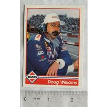 1992 Traks Race card No. 89 Doug William, Crew Chief