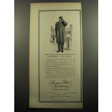 1951 Rogers Peet Scotch Mist Topcoat Ad - You would never even know