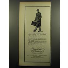 1951 Rogers Peet Scotch Mist Topcoat Ad - Good looks and good sense