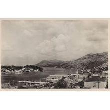 Dubrovnik Croatia Aerial Real Photo Postcard