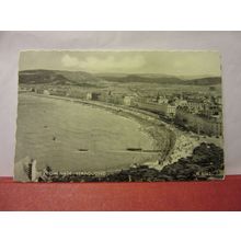 THE PROMENADE, LLANDUDNO, WALES used vintage postcard RP by Valentine 1964 pm =