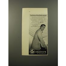 1954 Gordon of Philadelphia Fashion Ad - The Oxford Pink Denim Jacket