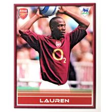 Merlin FA Premier League Quiz Collection 2005/06 LAUREN Arsenal #4