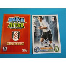 Simon Davies - Fulham - Match Attax 2007/08 Football Card