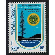 New Caledonia Soroptimists Intl Convention 1987 MNH SG#813