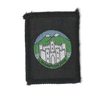 Scout Badge Wales - Caernarvonshire - Hessian Back (BY265)