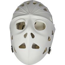 Mylec Adult Street Hockey Goalie Mask - High-Impact - Ventilation Holes + Adjust