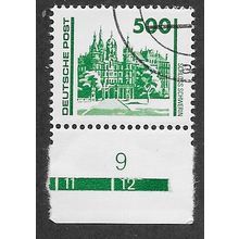 DDR 1990 10pf 'ALBRECHTSBURG' FINE USED (EBID62-120)