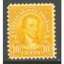 642 10c James Monroe Barely Clears MNH Q1904