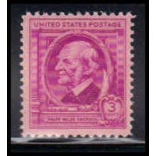 861 3c Ralph Emerson Fine MNH KA2288