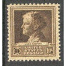 878 10c Jane Addams Fine MNH GA0281
