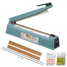 Impulse Sealer 12 inch, Manual Heat Seal Machine with Adjustable Heating Mod...