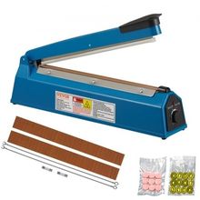 Impulse Sealer 12 inch, Manual Heat Seal Machine with Adjustable Heating Mod...