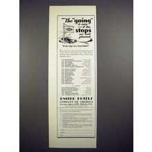 1928 United Hotels Company of America Ad - Going Easy