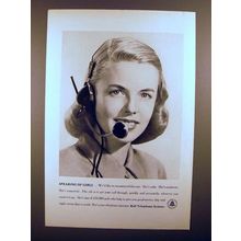 1948 Bell Telephone Ad - Speaking of Girls!