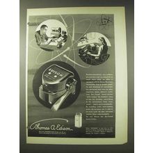1948 Edison Electronic Voicewriter Ad - Executives