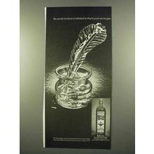 1975 Old Bushmills Irish Whiskey Ad - He Pours