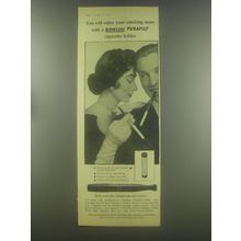 1954 Ronson Purafilt Cigarette Holder Ad - You will enjoy your smoking more