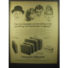 1965 Samsonite Advertisement - Classic Commuter Attache Case, Silhouette Luggage