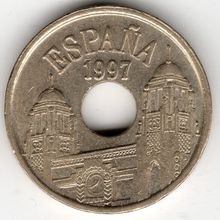 Spain : 25 Pesetas 1997 Melilla (2)