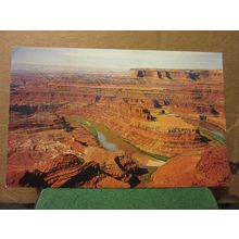 COLORADO RIVER FROM DEAD HORSE POINT, unused postcard (A) #