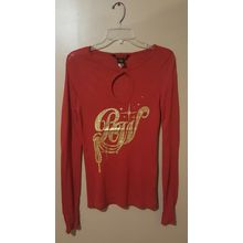 Pre-Owned Women’s Red & Gold Rocawear Pullover (Sz M)