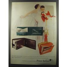 1953 Prince Gardner Registrars and Continental Billfold purse Advertisement