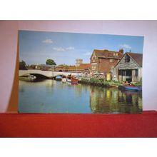 OLD GRANARY & SOUTH BRIDGE, WAREHAM, DORSET unused postcard dated 1968 #