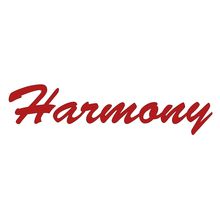 2 Harmony Camper van motorhome graphics stickers decals, Harmony Joined Text
