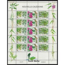 New Caledonia Forest Flowers Sheetlet of 15v 2004 MNH SG#1320-1322 MI#1334-1336