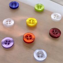 20Pcs 11mm Round Shirt Blouses Buttons Baby Cardigan Sewing Replace 4 Hole