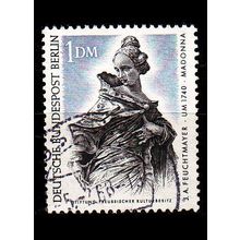 GERMANY BERLIN [1967] MiNr 0307 ( O/used ) [La] Kunst