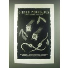 1946 Girard-Perregaux Watches Ad