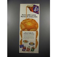 1953 Karo Syrup Ad - Adds Extra Flavor to Every Bite