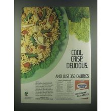 1985 Minute Rice Ad - Chicken Salad Orientale Recipe