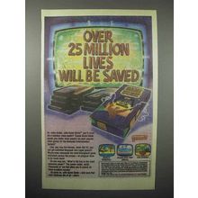 1991 Galoob Game Genie Ad - 25 Million Lives Saved