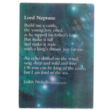 Lord Neptune...POSTCARD POETRY unused vintage postcard AT YOUR LIBRARY #