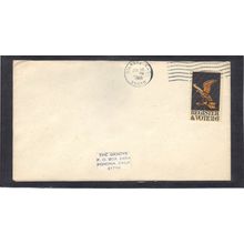 Cover 1344 6c Register & Vote (No Cachet-Label/A) CV41567