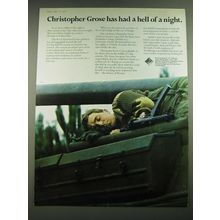 1968 British Army Ad - Christopher Grose has had a hell of a night